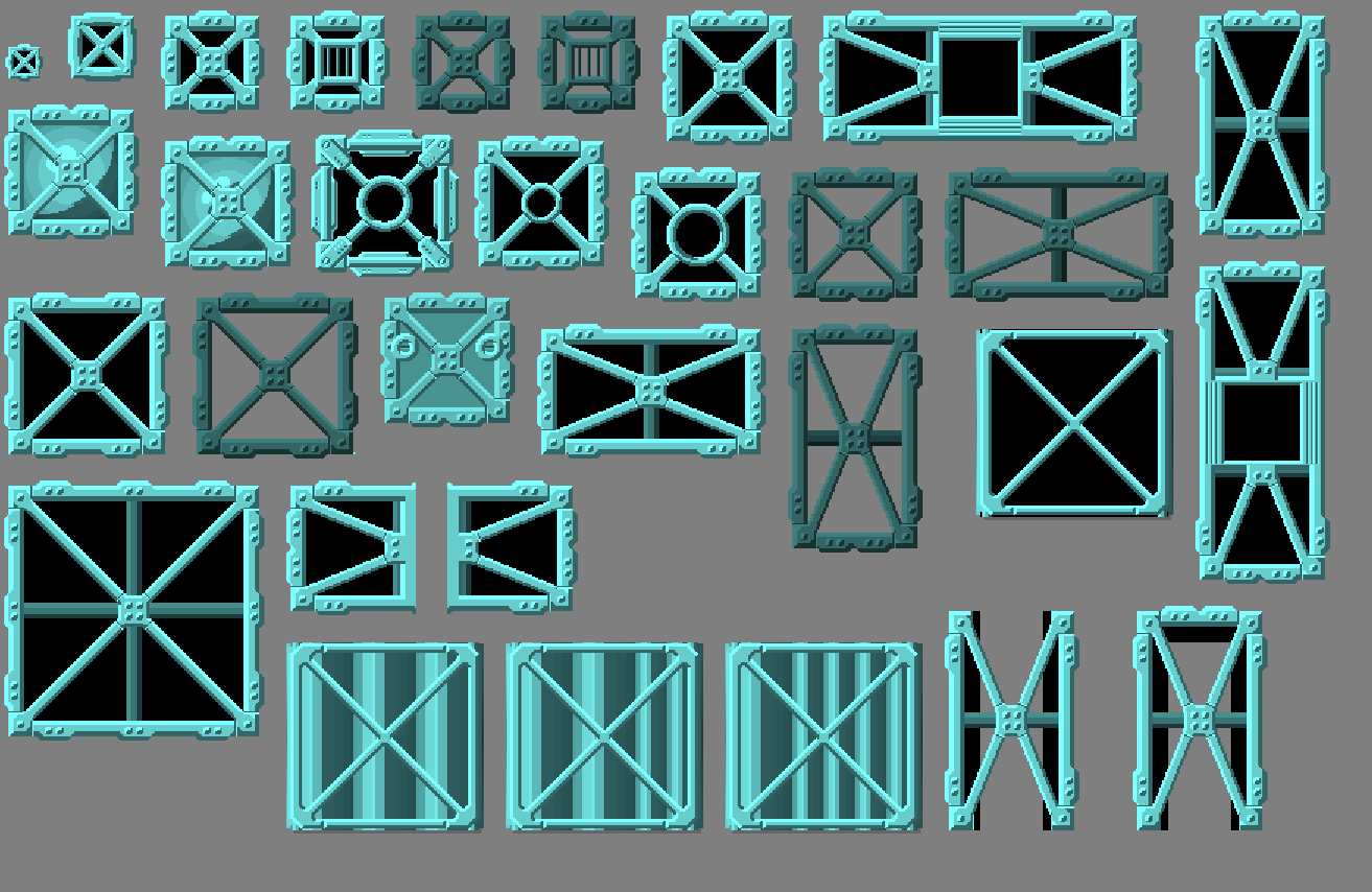Cross Box Format Tiles